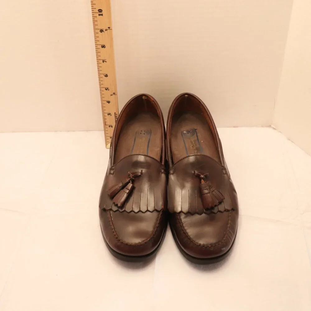 Rockport Bostonian Men's Dress Shoes w Tassels Size 111/2 Brown